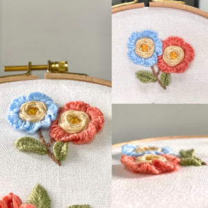 法式刺繡班 French Embroidery (進階 - 立體刺繡)