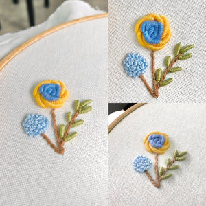 法式刺繡班 French Embroidery (進階 - 立體刺繡)