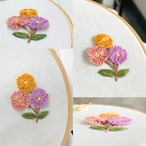 法式刺繡班 French Embroidery (進階 - 立體刺繡)
