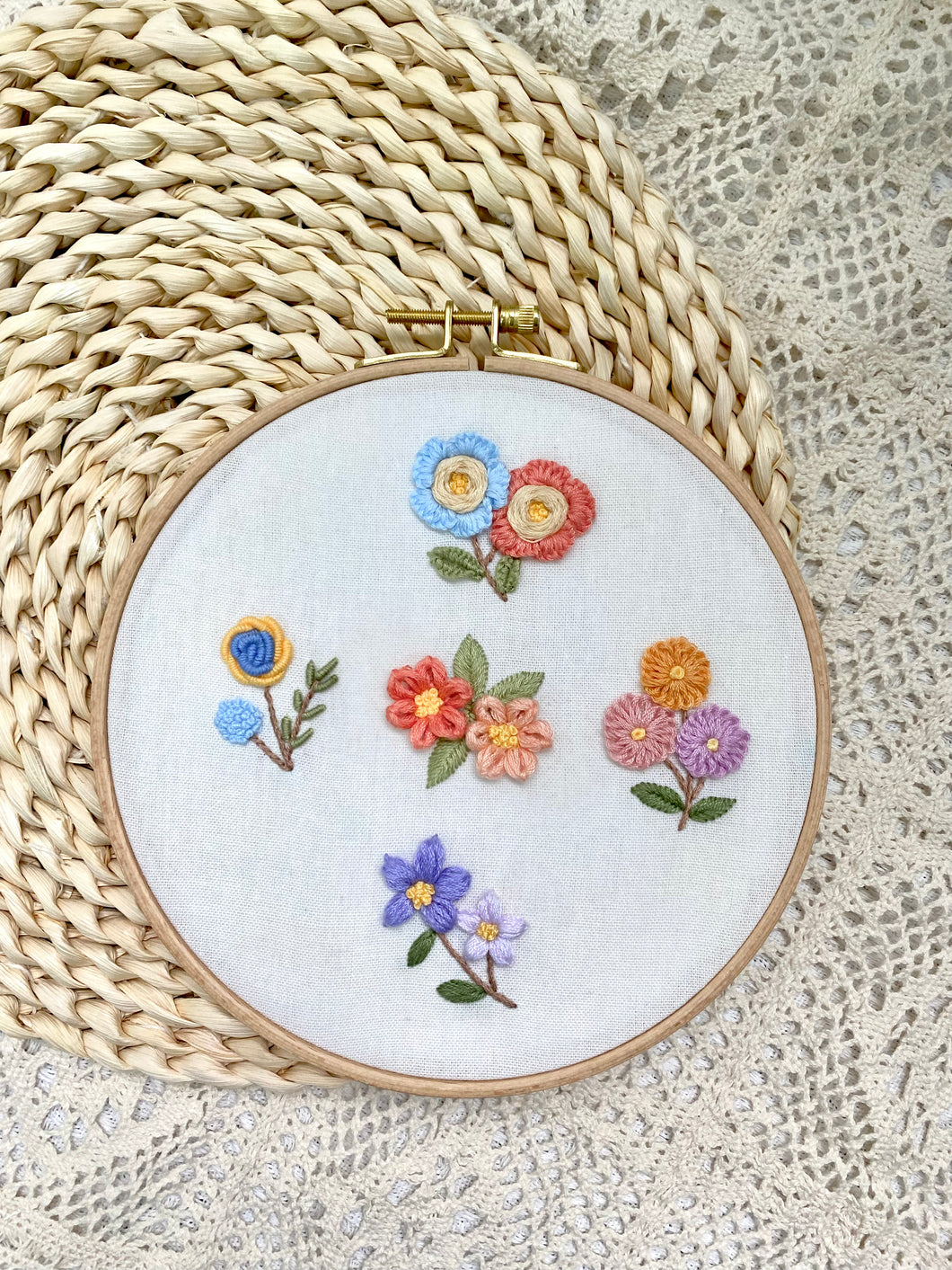法式刺繡班 French Embroidery (進階 - 立體刺繡)